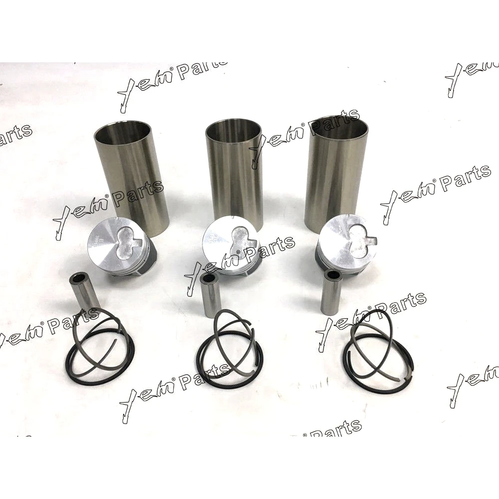 Practical 3KB1 Overhaul Kit Cylinder Liner Piston With Rings For Isuzu engine part