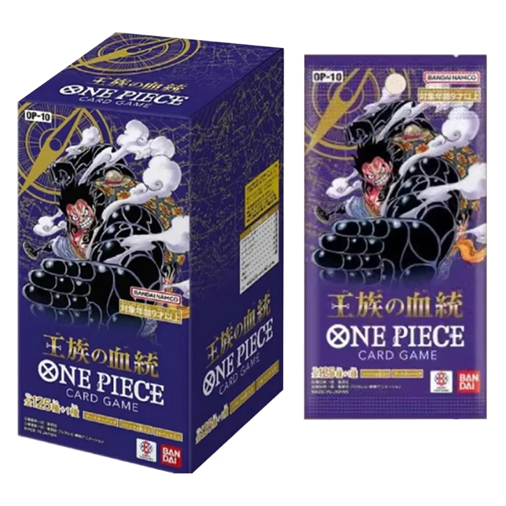 Bandai-Tarjeta OPCG de One Piece, tarjeta de colección, Luffy sombrero de paja, grupo pirata Seven Wuhai, regalos de Juguetes