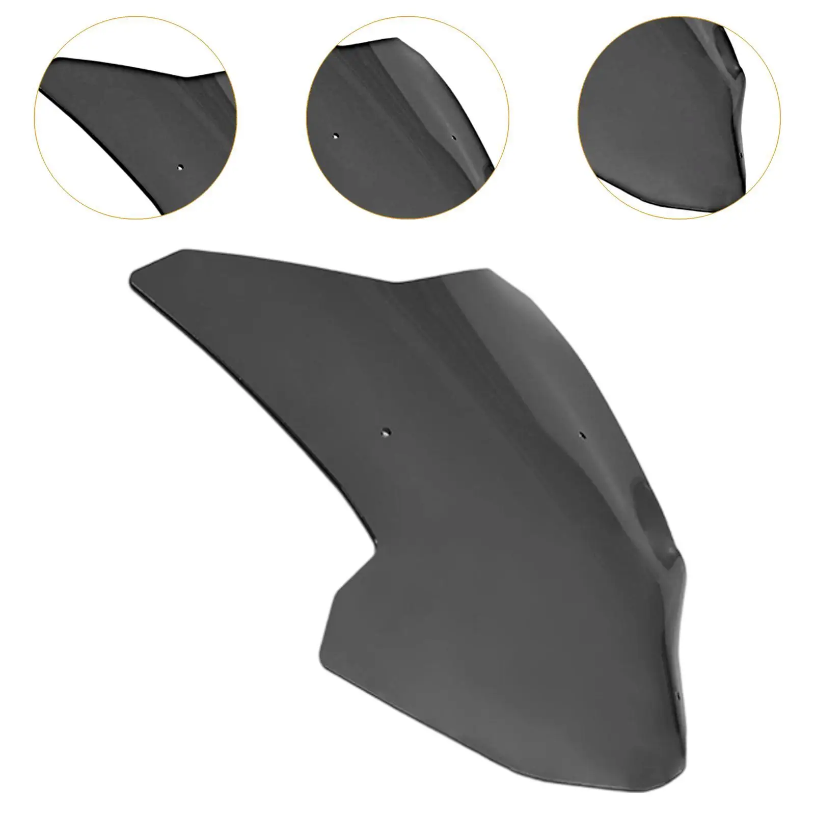 Motorcycle Windshield Wear Resistant Front Rain Guard for Zontes 368G