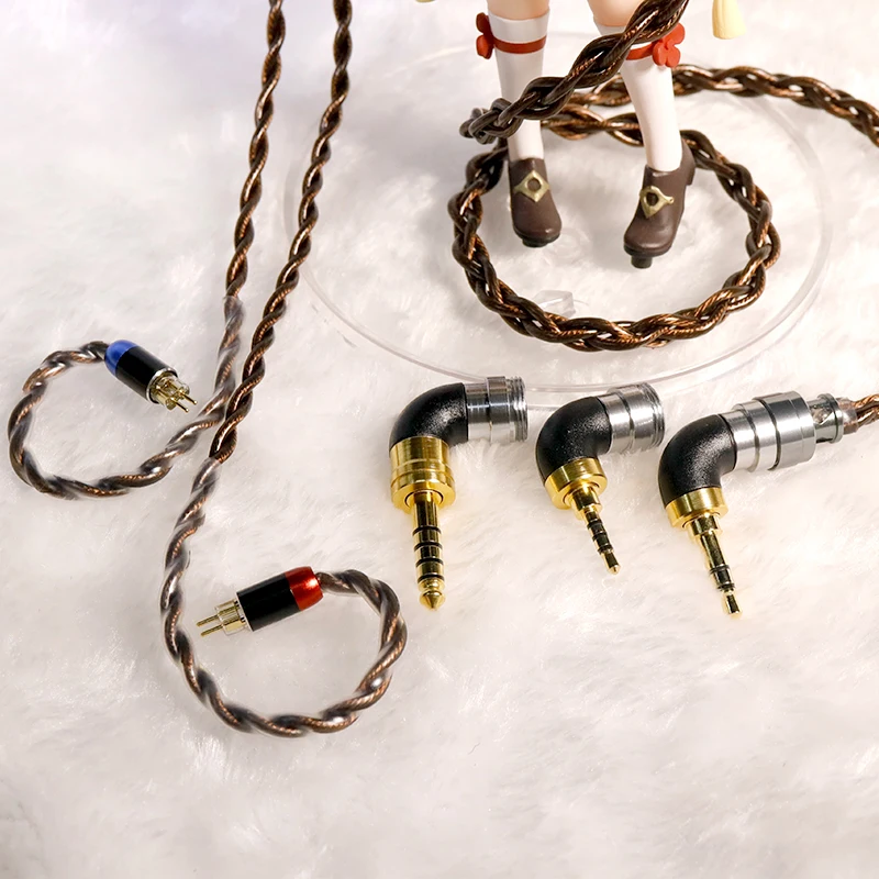 

Наушники Hakugei Saja Hifi, кабель для наушников Litz 6N из монокристаллической меди с хлопковым сердечником, кабель для гарнитуры Hificable Diy