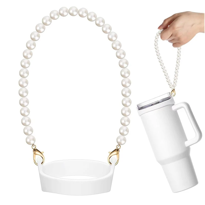 Punho de garrafa de água com alça para Stanley Cup, Universal Cup Holder, Sling Versátil, Parts and Fit, 8-40Oz