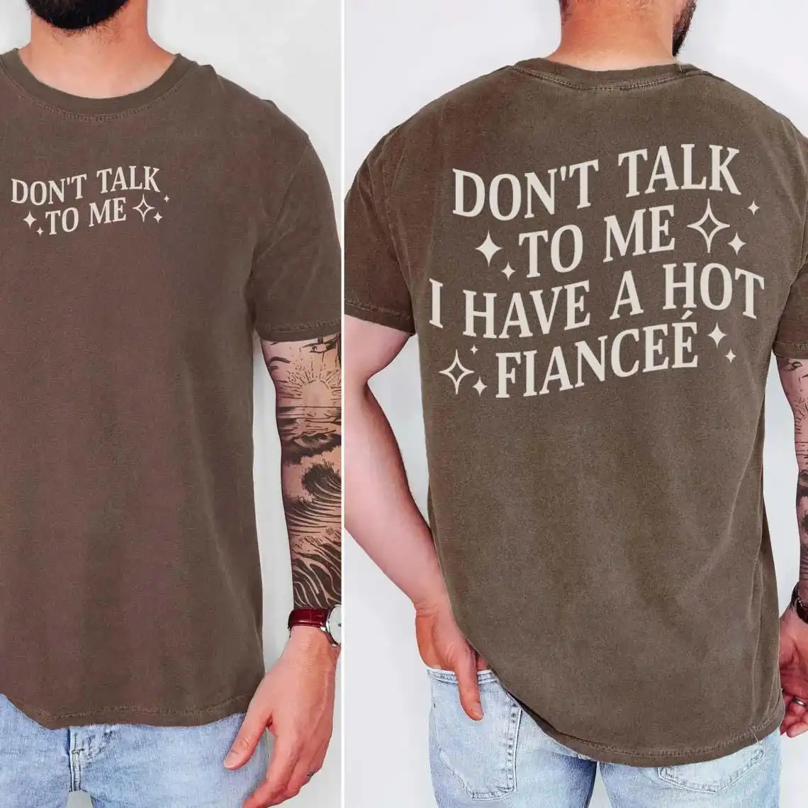 Don’t Talk To Me I Have A Hot Fiancee TShirt, Funny Future Husband Shirt, Fiance Under New Management, Engagement Gift