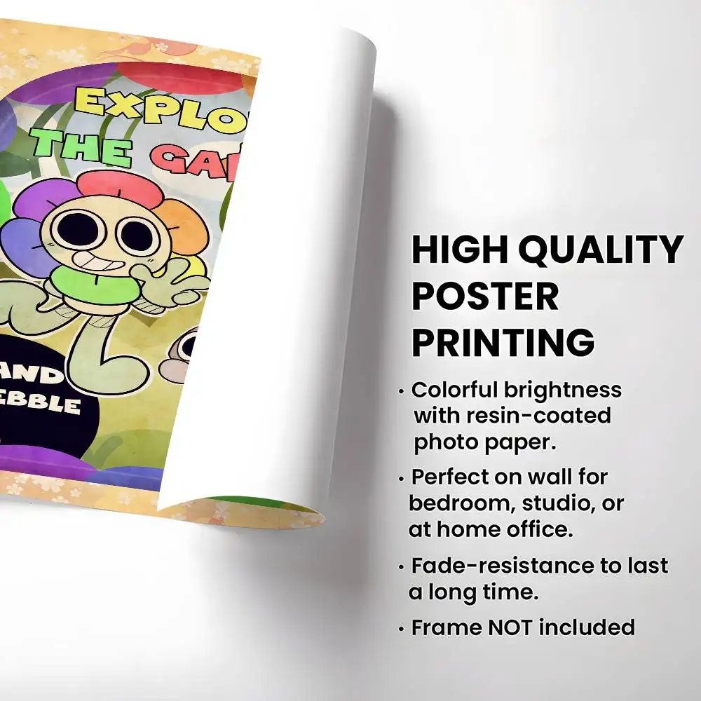 D-Dandys W-World Game ملصق عالي الجودة طباعة ديكور المنزل جدار الفن جدارية غرفة زخارف للحانات