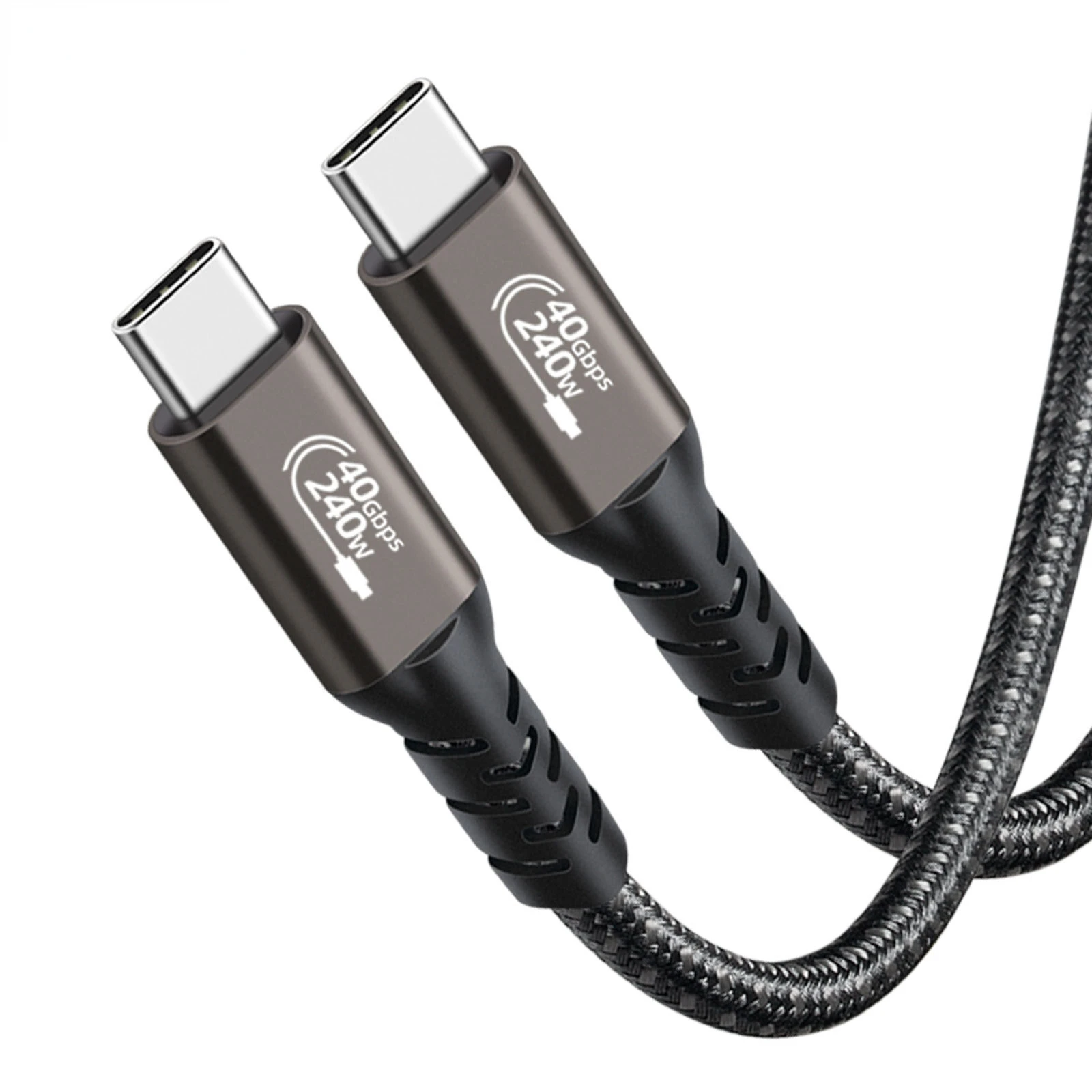 Type C dual-head 8K projection cable 40Gbps transmission PD240W fast charge cable usb type c