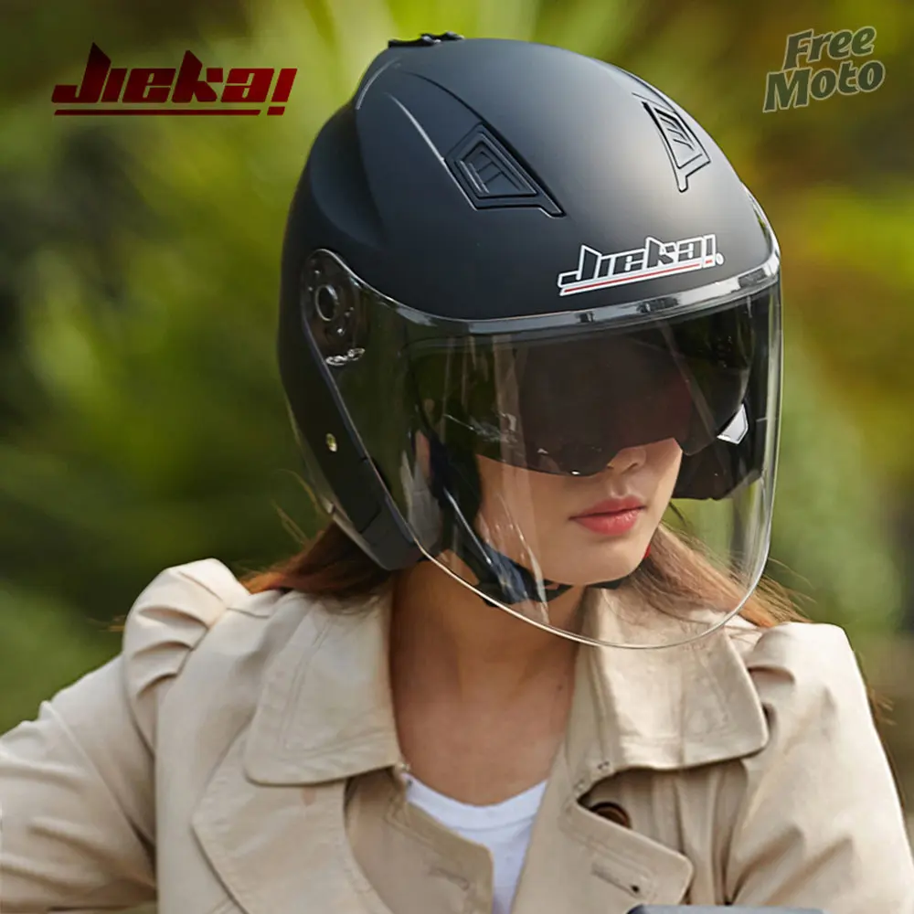 Motocykl Casco gokart skuter silnik Van motocykl podwójny obiektyw klasyczne kaski cztery pory roku wyścigi kask półotwarty kask Casque