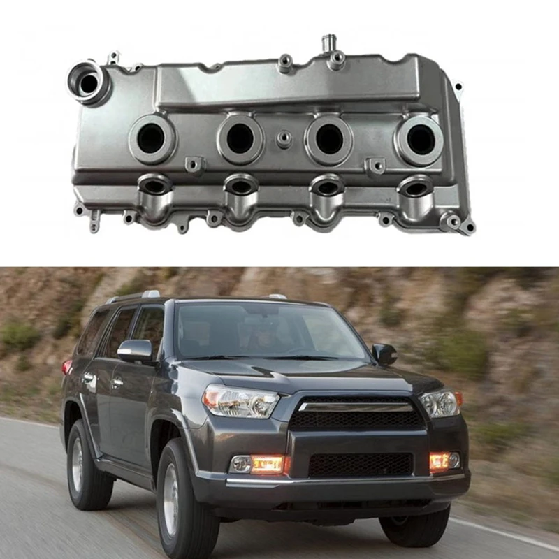 

Automobile Aluminum Engine Valve Cover For TOYOTA 4Runner Hilux Hiace 1KD 2KD 2003-2017 11210-0L020 11210-30110