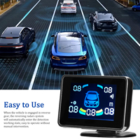 8 Parking Sensor Parktronic Car Automobile Reversing Backup Radar Electronics Rear Auto Detector Backing Assistance Kit Buzzer