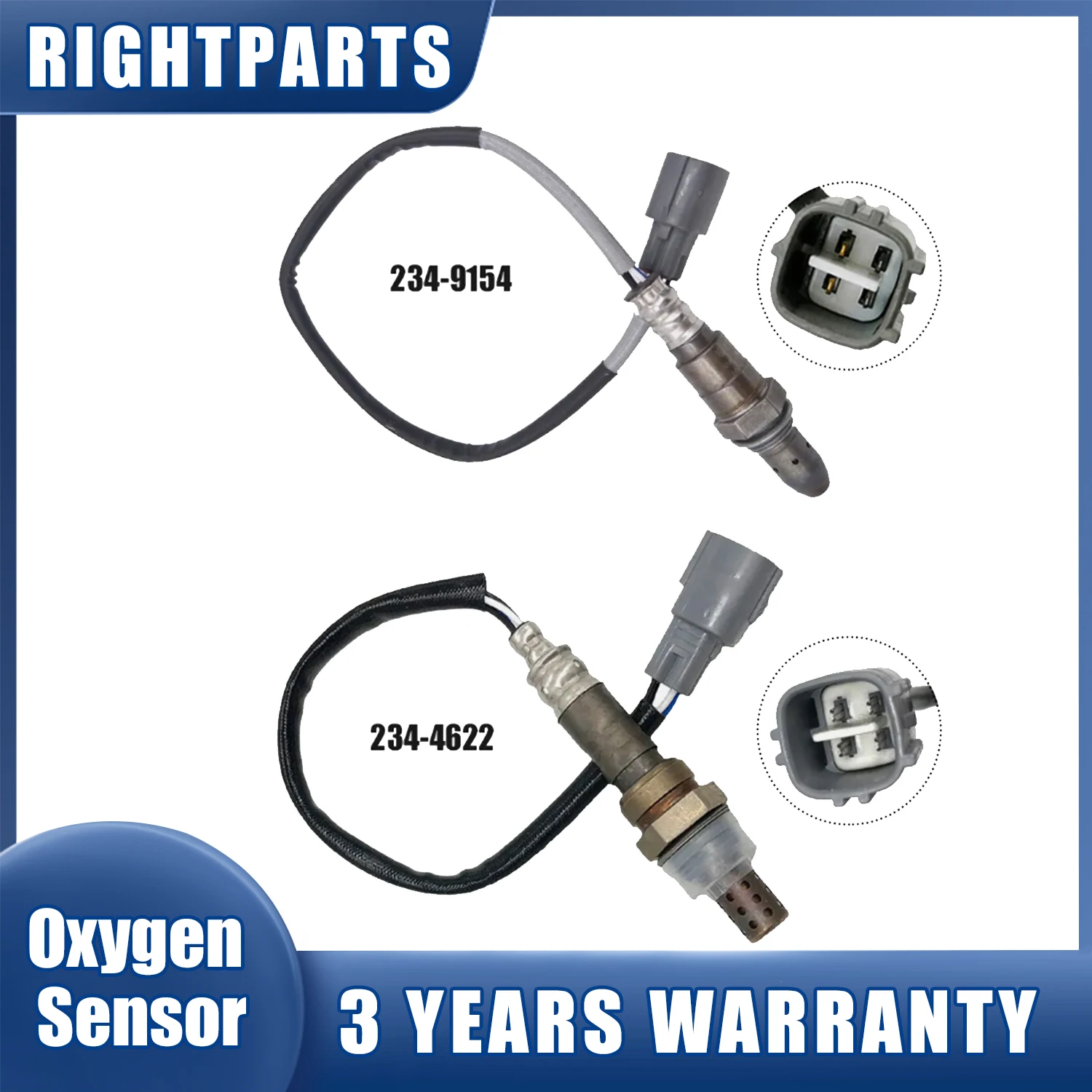 

Up&Downstream Oxygen Sensor 234-9154 234-4622 For Toyota RAV4 2.5L 2016 2017 2018 Lexus NX300h 2.5L 2015 2016 2017 2018 2019