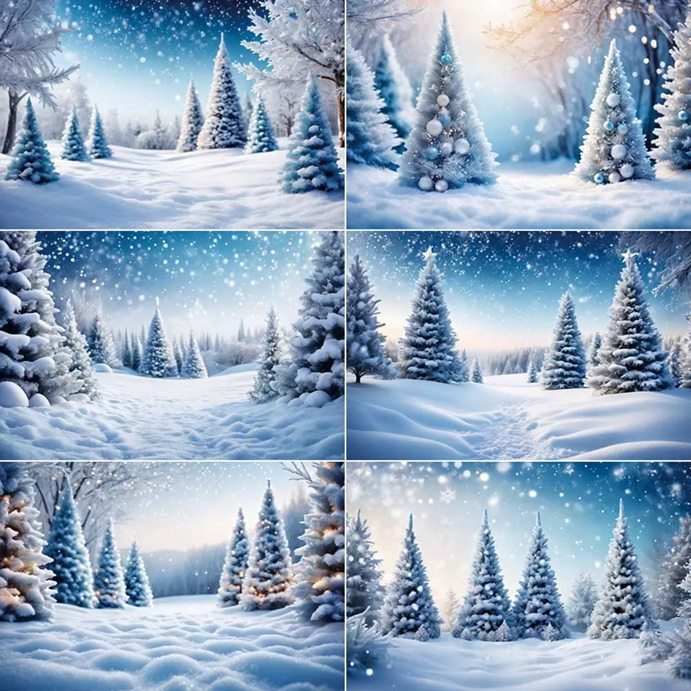 MOON.QG Dreamy Christmas Tree Bokeh Backdrops Photography Children Home Decoration Photozone Backgrounds Studio Photobooth Props