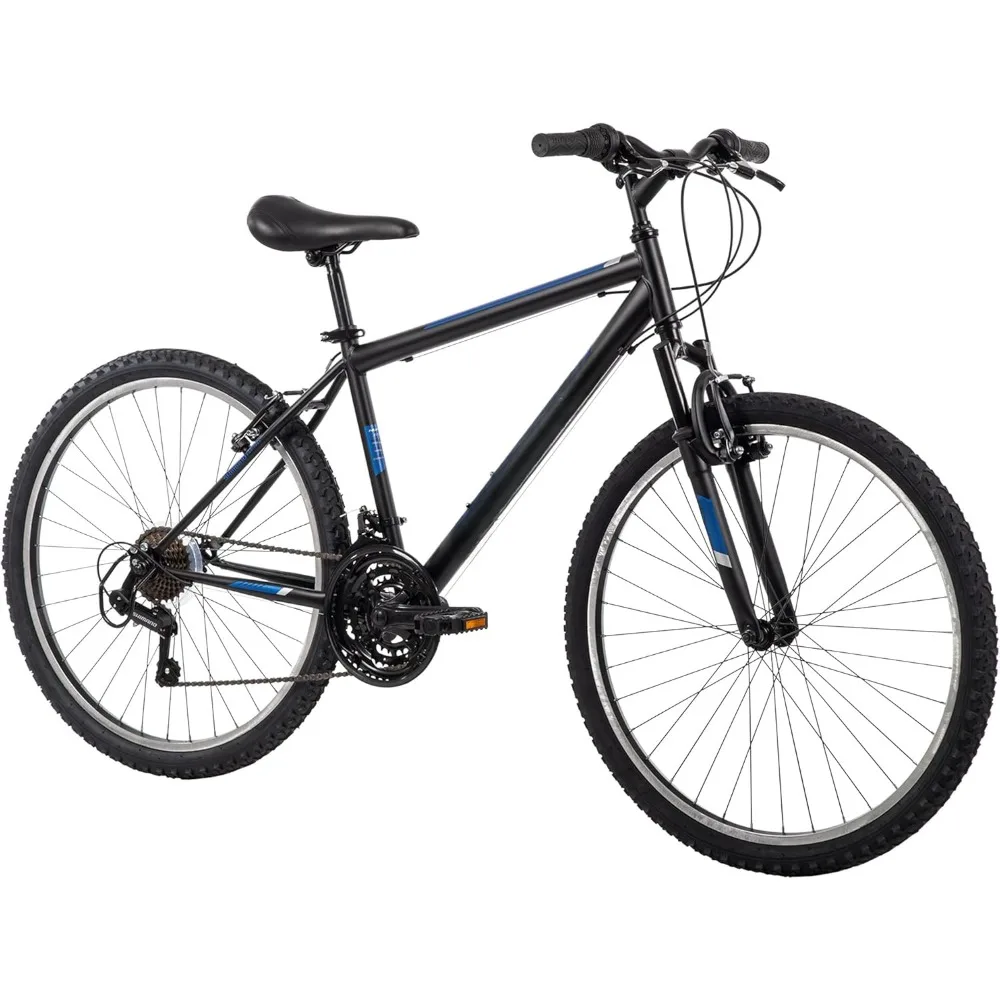 

Mountain bike,20 inch/24 inch/26 inch size, 6 or 21 speed Shimano twist, front suspension or dual suspension, comfortable saddle