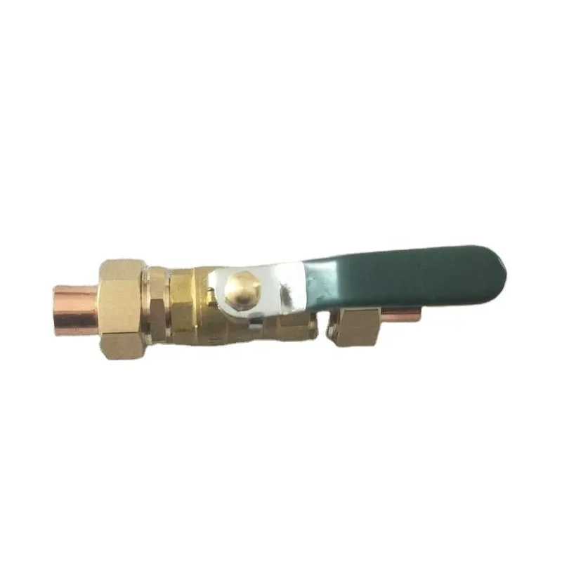 Medical Gas Line Ball Valve 22MM Line Lockable Valves Copper Ball Valve