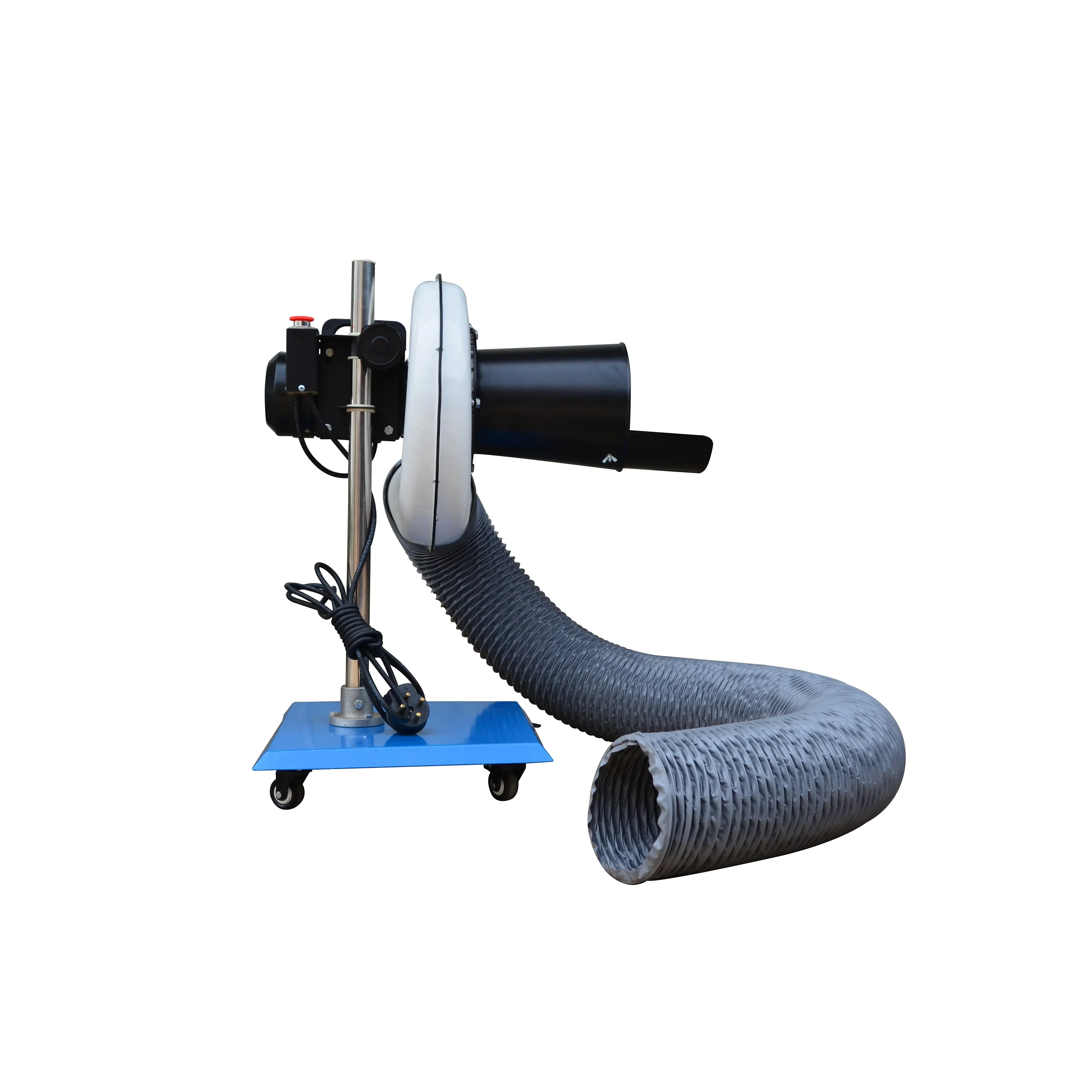 

Automatic Portable Car Gas Extractor System Steel and Aluminium Exhaust Fume Gas Removing Fan for Vehicle Repair