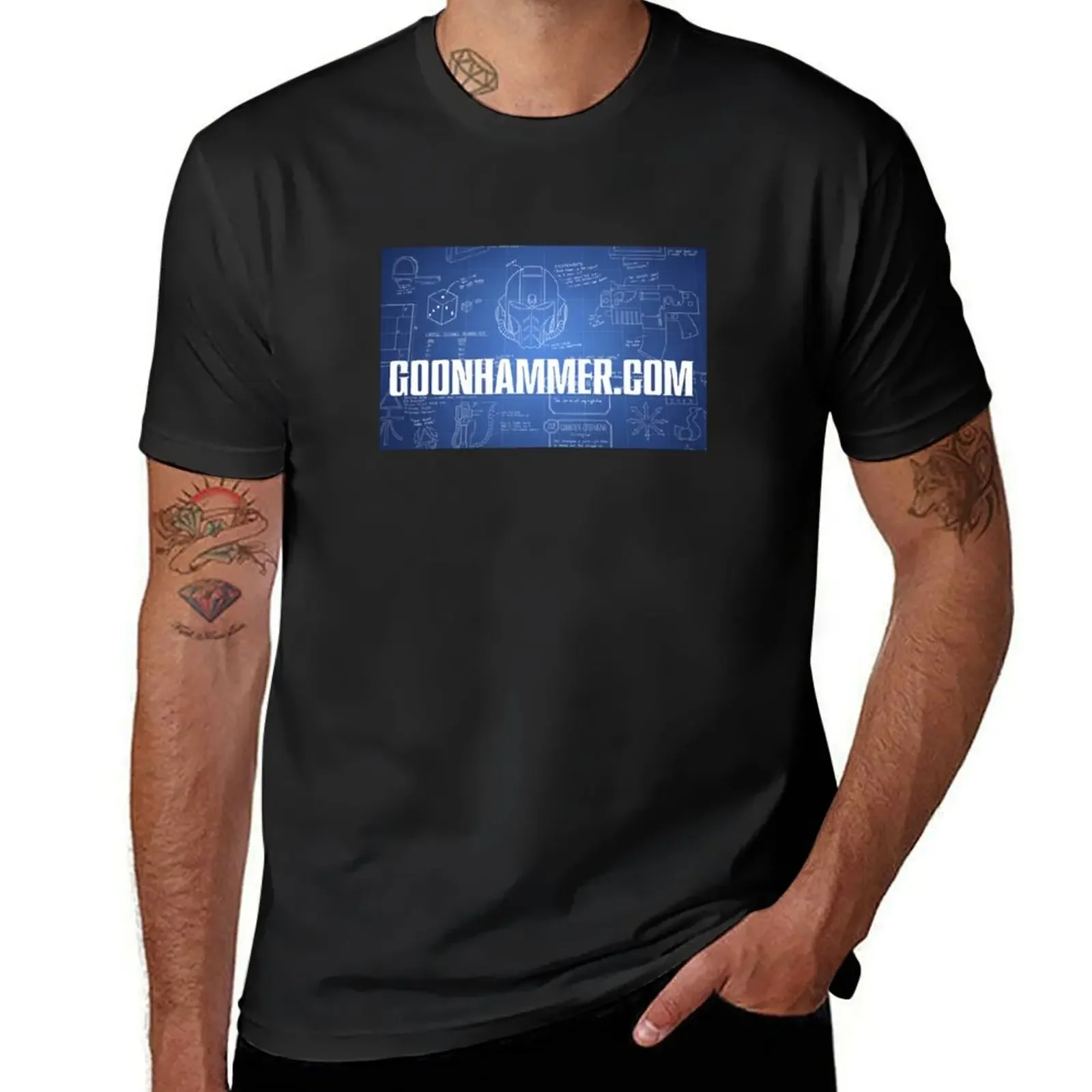 

Goonhammer 40k Start Competing Banner T-Shirt cute tops shirts graphic tee sweat shirts, men