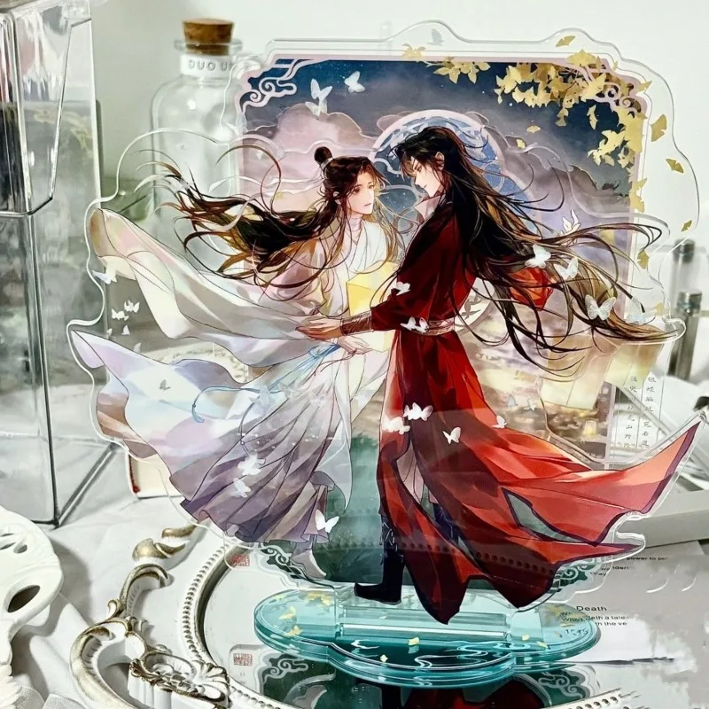2025 Anime Tian Guan Ci Fu Acrylic Figure Stand Heaven Official’s Blessing Hua Cheng Xie Lian Cosplay Plate Model Props