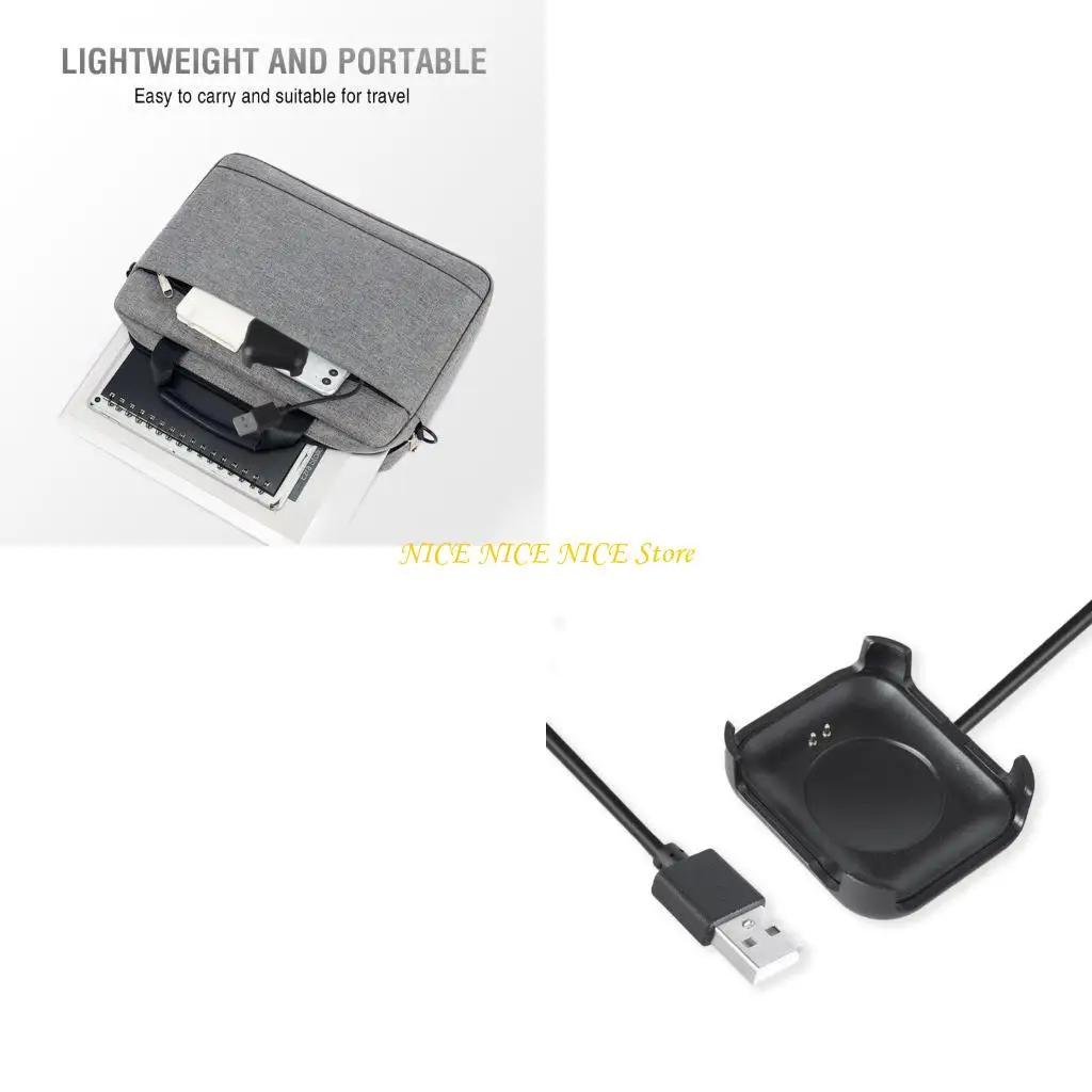 

Power Adapter Stand Cradle Charging Cable Dock Base for Smartwatch HW18