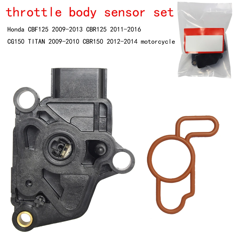 

throttle body sensor set TPS 16060-KWF-941 for Honda CBF125 2009-2013 CBR125 2011-2016 CG150 TITAN 2009-2010 CBR150 2012-2014 mo