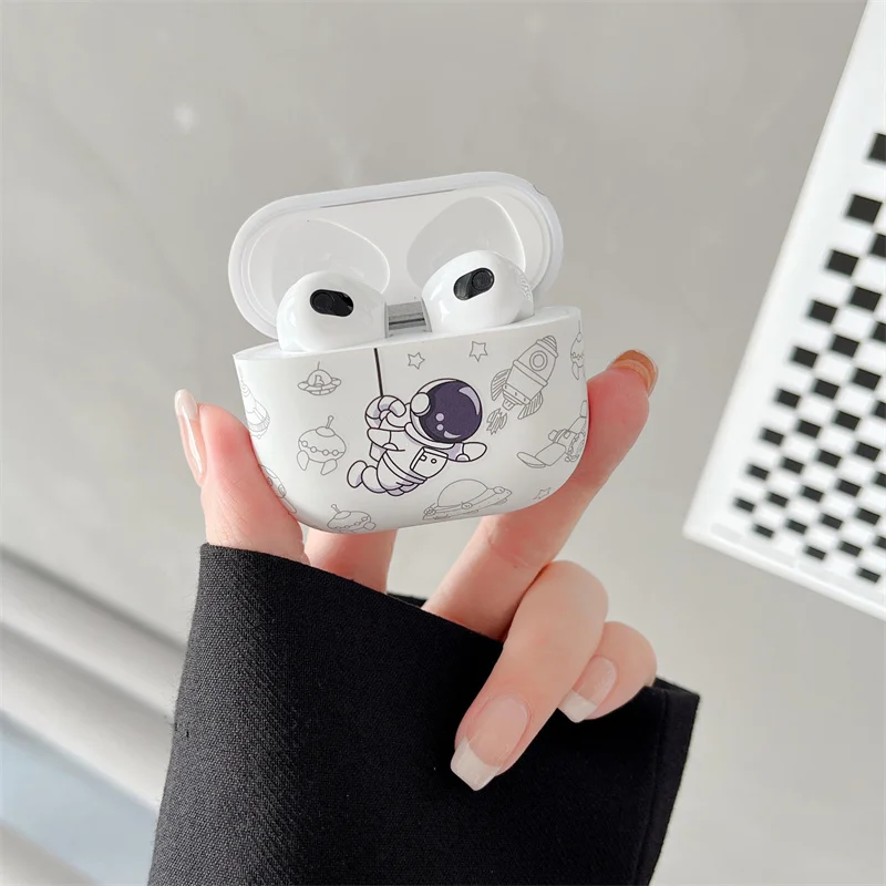 Astronaut Case For AirPods 3 Case for AirPods Pro 2 1 Cover Space Moon Earphone Funda for Airpods pro 2 Case Air Pods Pro Coque