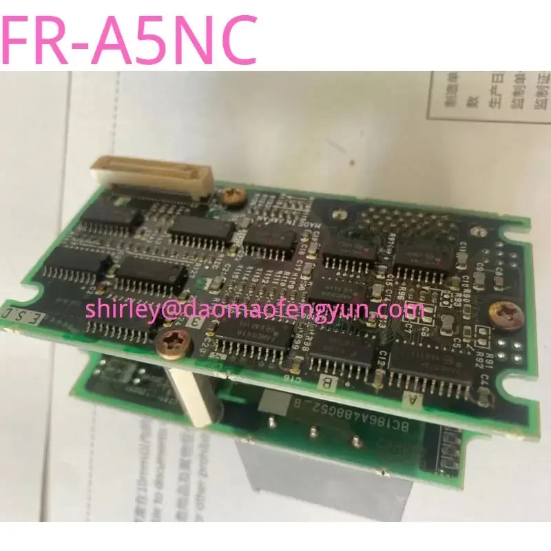 Used FR-A5NC - A-B BC186A488G52 frequency converter A500 communication card FR-A5NC/A5NC_ A