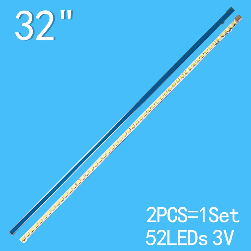 Für 2 Teile/los 360MM Led-hintergrundbeleuchtung Streifen V315H3-LE2-TREF3 V315H3-LE2-TLEF3 1PCS = 52LED