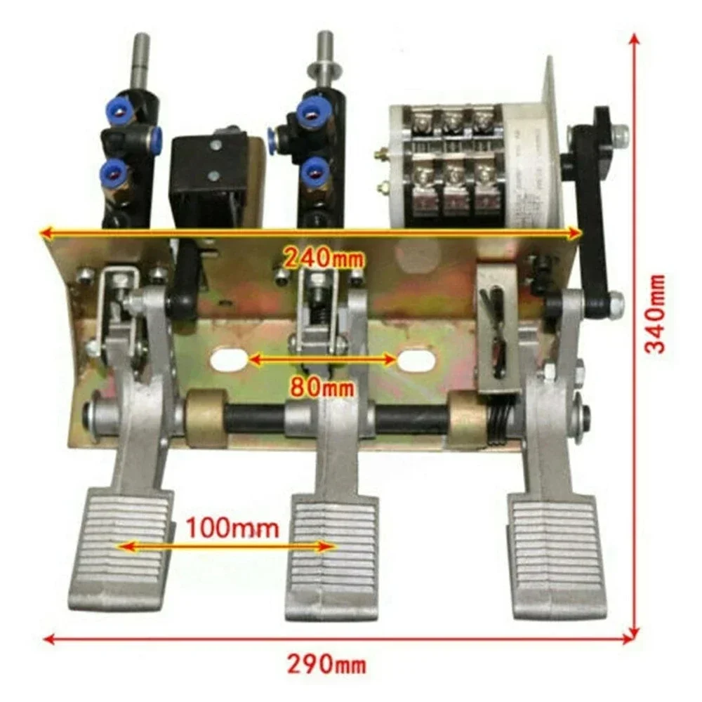 Tire Changer Machine Steel Frame 3 Pedal Air Pneumatic Valve&Switch Control Part Tire Raking Machine Accessories