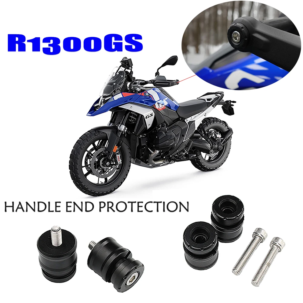 R1300GS Motorcycle Anti Fall Handle End Accessory For BMW R1300GS Modified Driver Handle End With Increased Weight 2023-2024