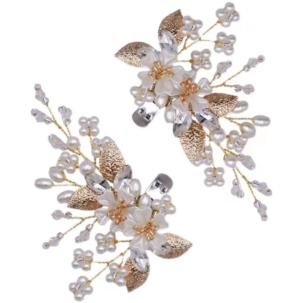 

1pcs Rhinestone Shoe Clips Buckles Crystal Flower Shoe Charms Ornaments Corsage Wedding Party Boots Dress Bag Decoration