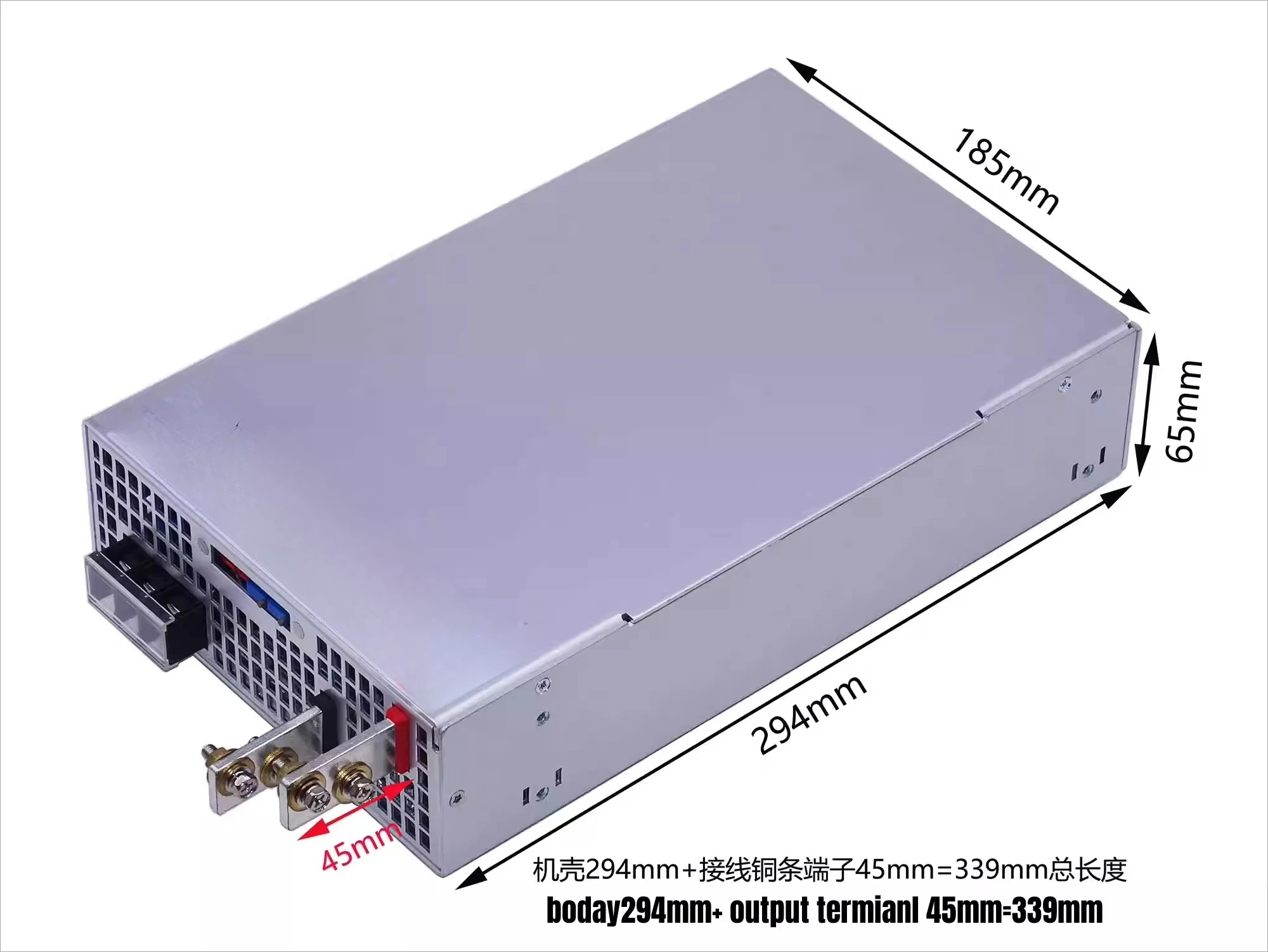 3000W PFC Function Switching Power Supply 24v 36v 48v 72v 110v 220v Input 220vac to DC  Transformador RSP-3000-24 Single Output