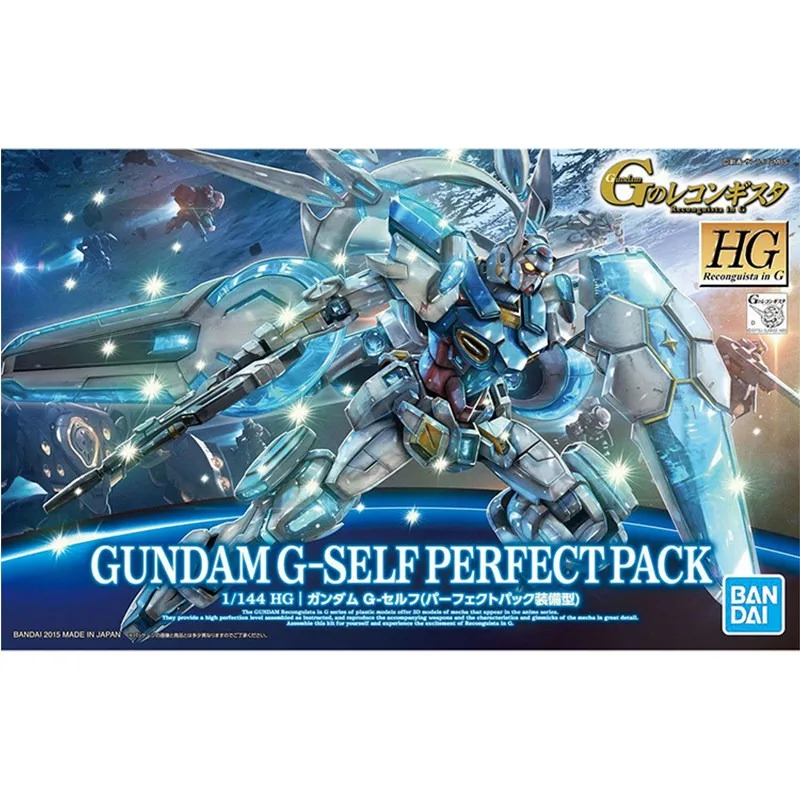 

Bandai HG 1/144 G-SELF Perfect Pack Gundam Reconguista in G Assembly Model Kit