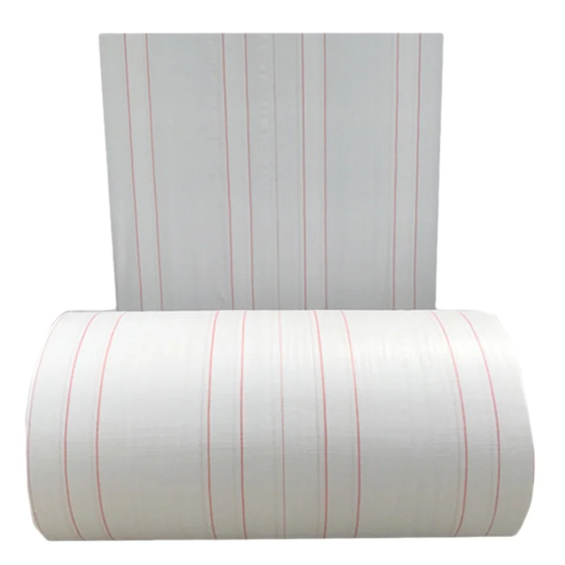 woven roll strapping rolls pp fabric roll tubular fabric bag rol