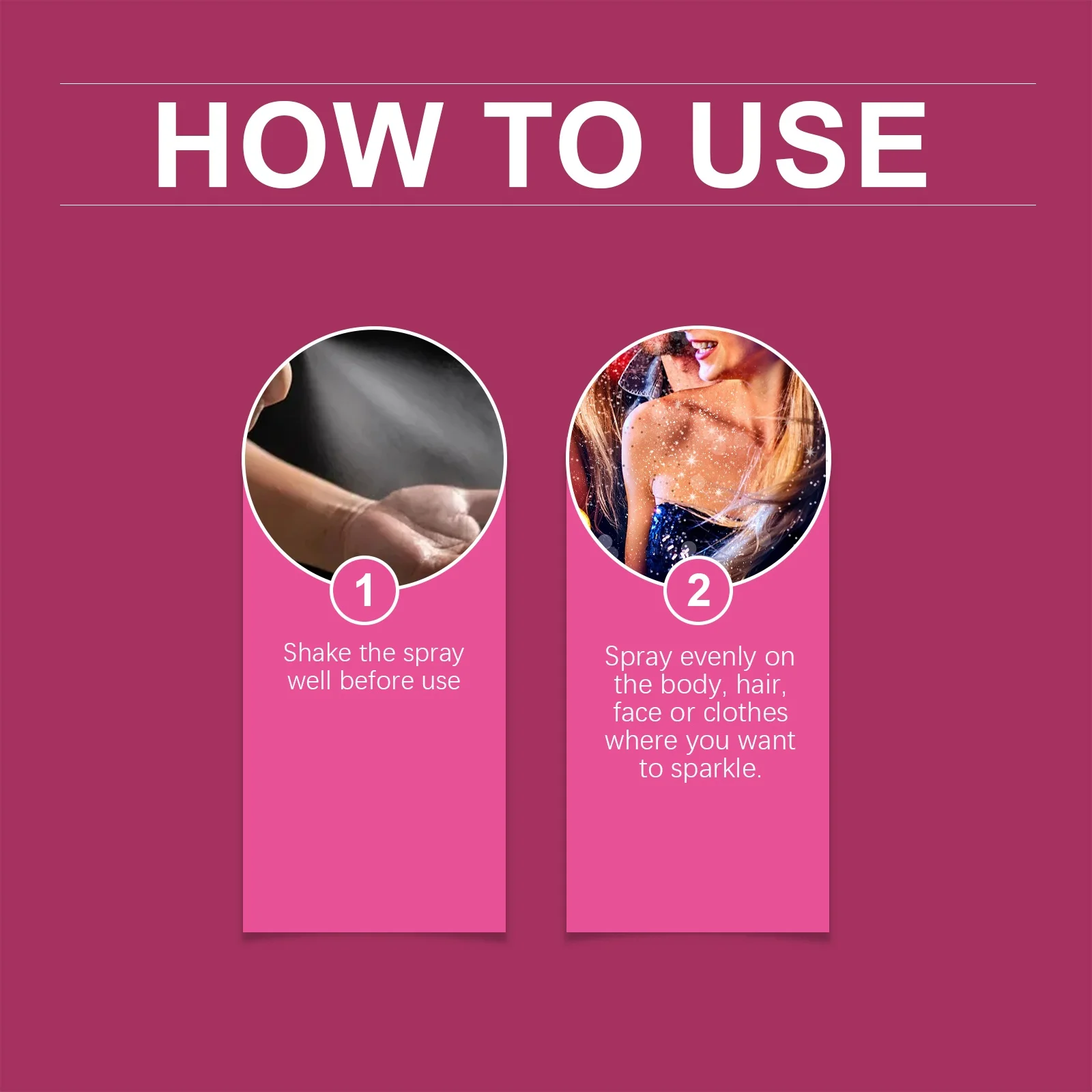 ステージメイクスプレー ダンスフェスティバル カーニバル ヘア ボディ グリッター グリッターハイライト メイクアップスプレー