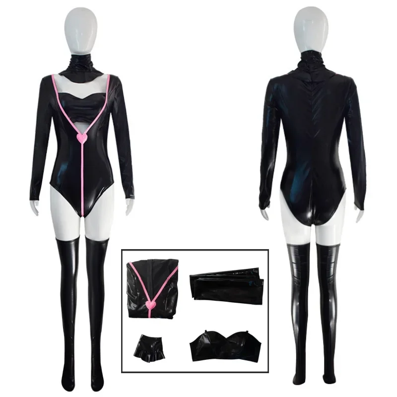 Anime anjo poeira cosplay traje sexy feminino bodysuit halloween carnaval festa de natal roupa para meninas