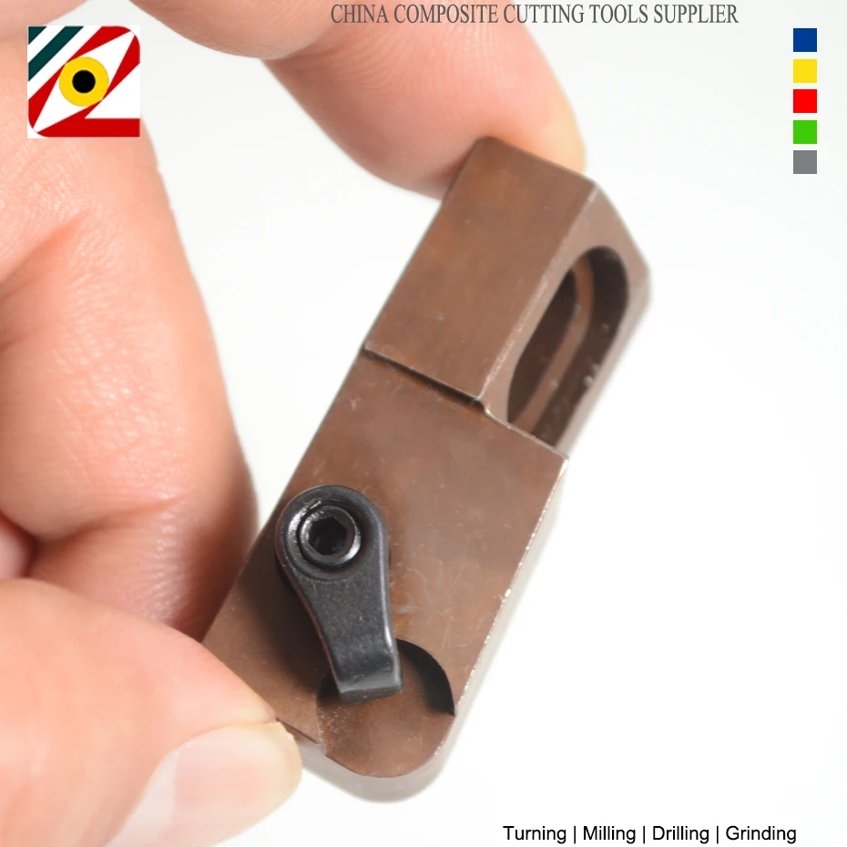 Imagem -03 - Diamante Pcd Cbn Pcbn Round Insert Turning Tools Suporte de Ferramenta para Rngn090300 Rnmn Rngn Plate