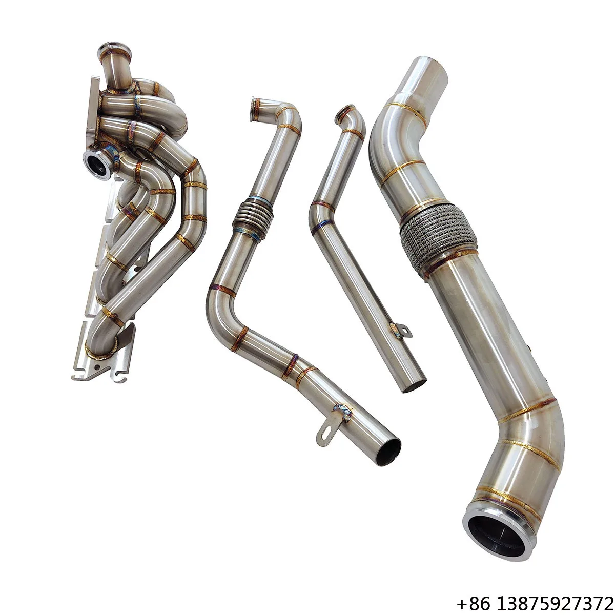 Ecnal for  Gen2 B58 T4 Interface Stainless Steel Exhaust Manifold High Horsepower Essential Manifold Kit