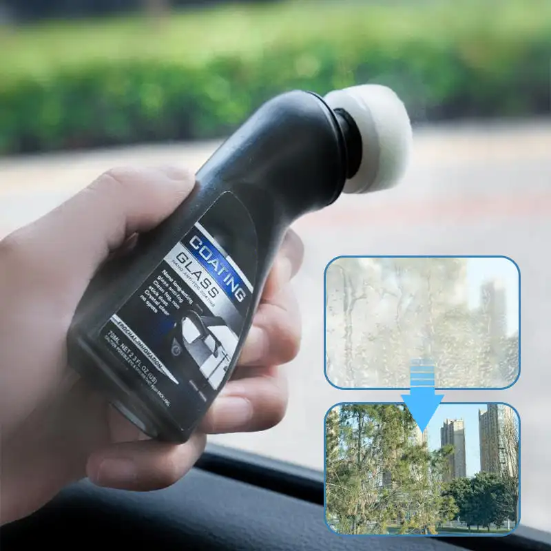 Car Windshield Rainproof Agent 90ml Auto Glass Defogging Agent Highly Efficient Car Care Tool For RV Small Car Sedan Truck SUV