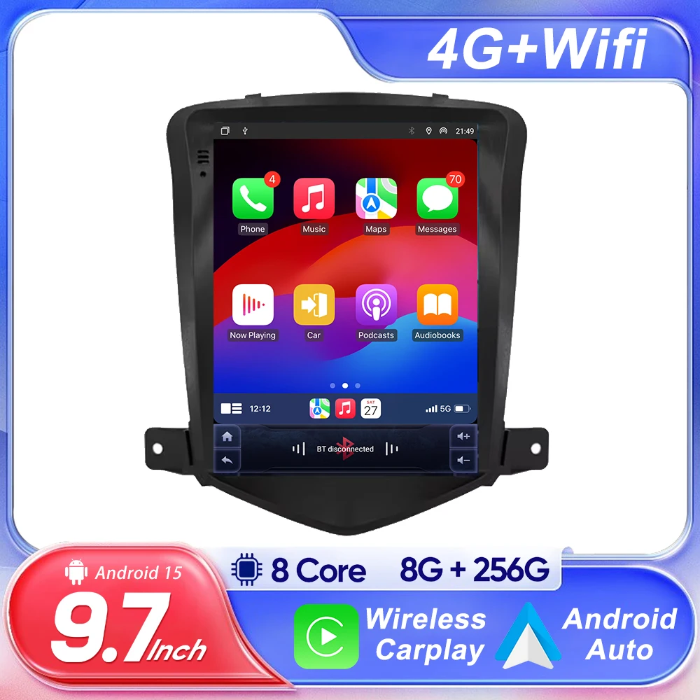 9.7''Android 15 Car…