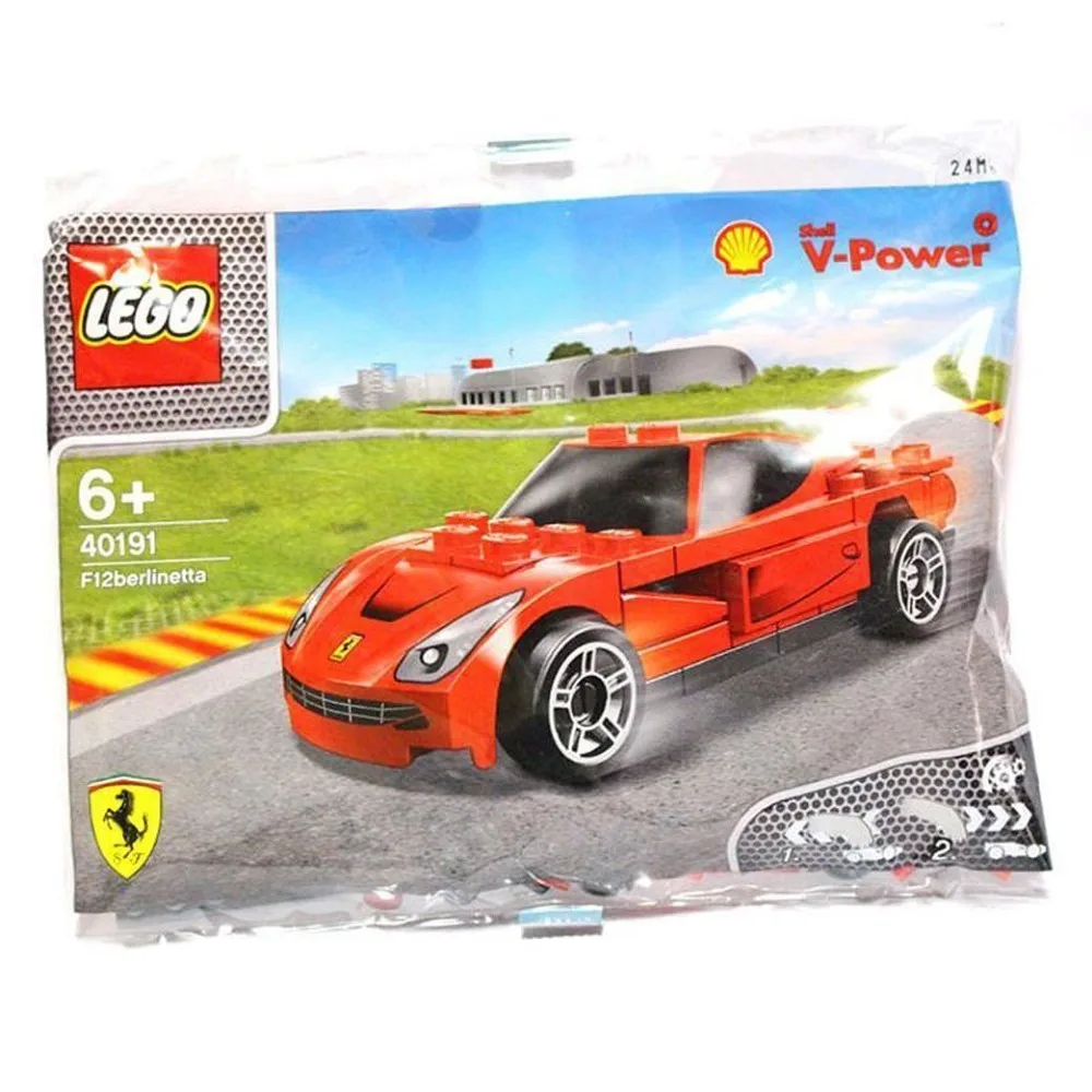 LEGO 2014 The New Shell V-Power Collection Ferrari F12 Berlinetta 40191 (Mini Size)