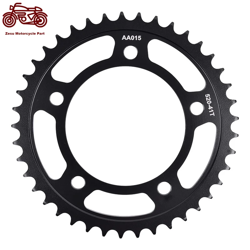 

520-41T 520 41 Tooth Motorcycle Rear Sprocket 20CrMnTi For HONDA NC750 2021-2022 CB 500 CB500 18-21 CB500F ABS 2020 CBR500 13-21