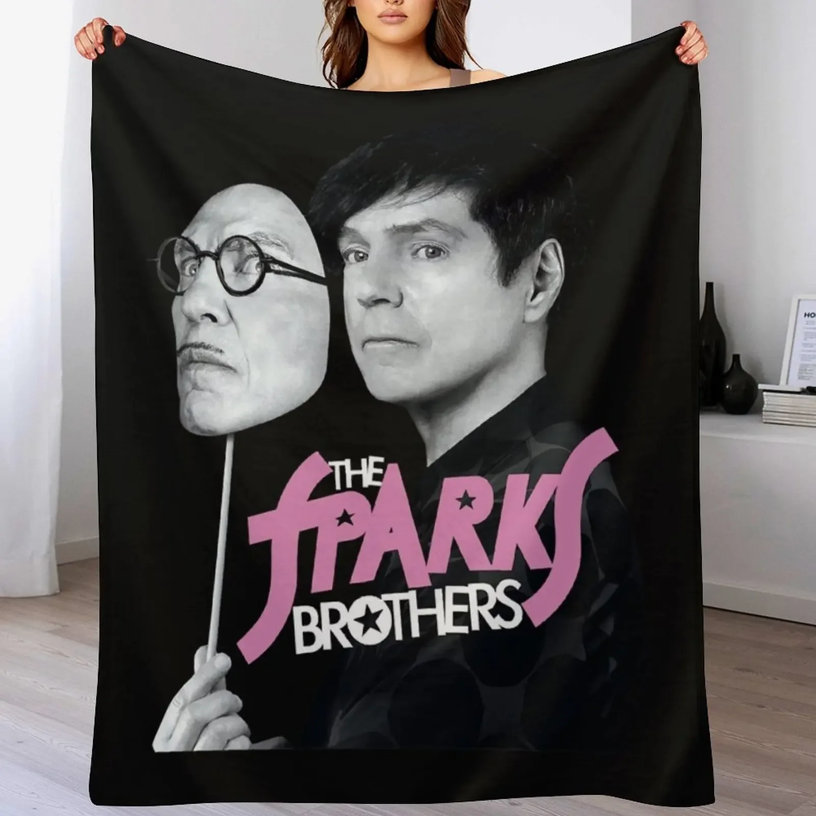 Sparks Brothers Throw Blanket Hairy sofa bed funny gift Blankets