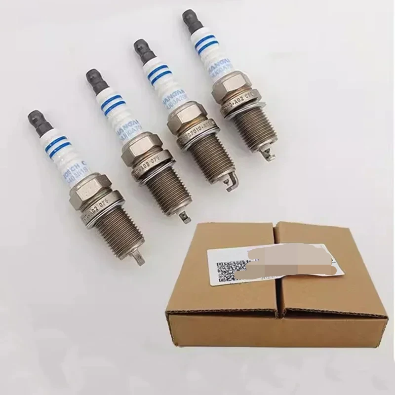 

4pcs Dual Iridium Spark Plugs For Chinese Changan Cs75 Cs95 Suv 1.8t 2.0 Jl486 Engine Autocar Motor Part K002-1600 3707010-a02