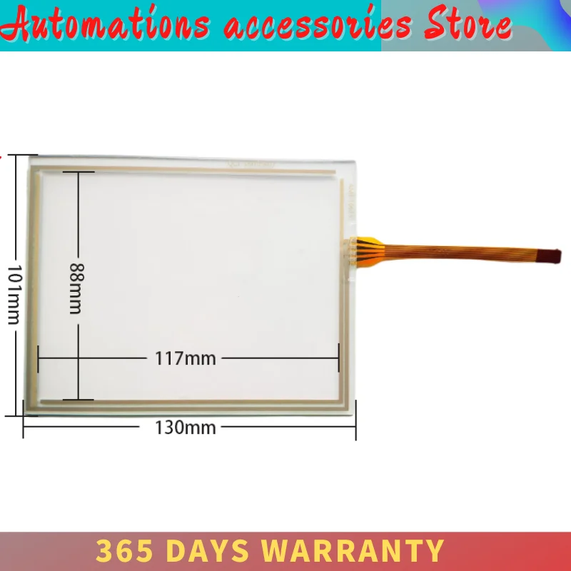 New For PanelView Plus 600 2711P-B6C20D8 Touch Panel 2711P-T6M20D8 Touch Screen Glass