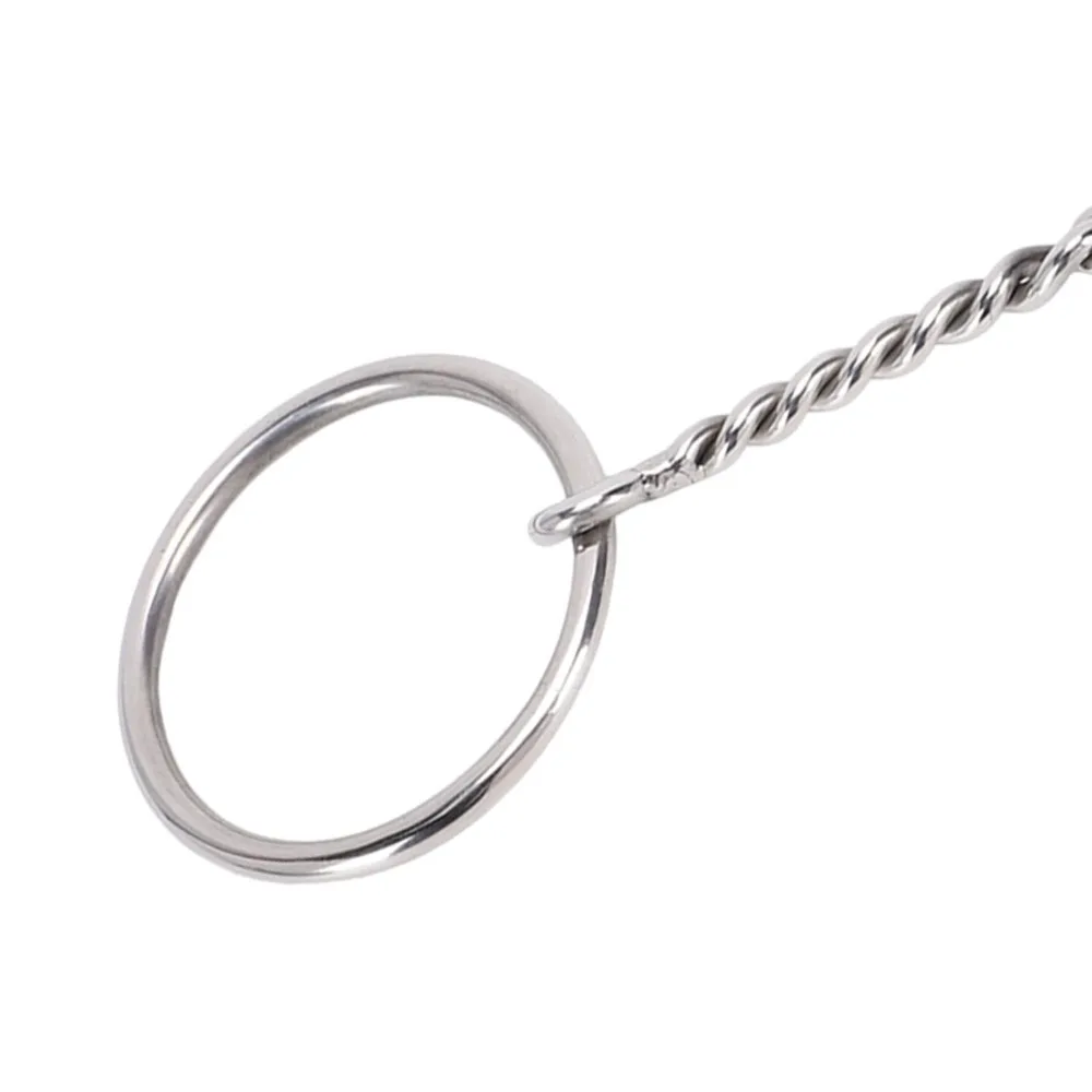 Stainless Steel Professional Snaffle Bit Lightweight 295MM Stainless Steel Horse Bit Rust Resistant Smooth Sliding Action