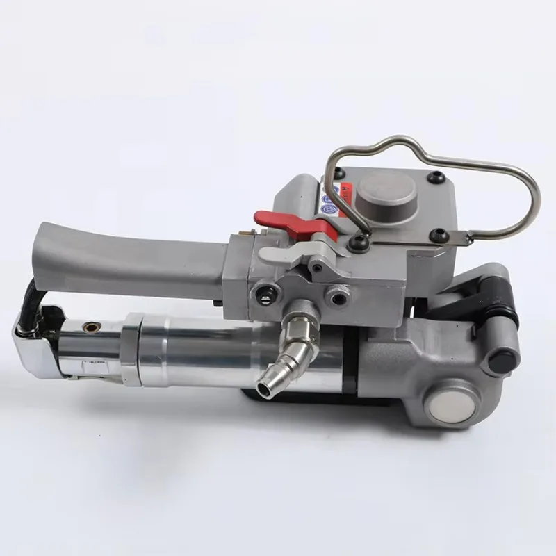 Incluye herramienta de flejado neumática manual combinada de banda PET XQD-19 para banda de polietileno de 13-19 mm