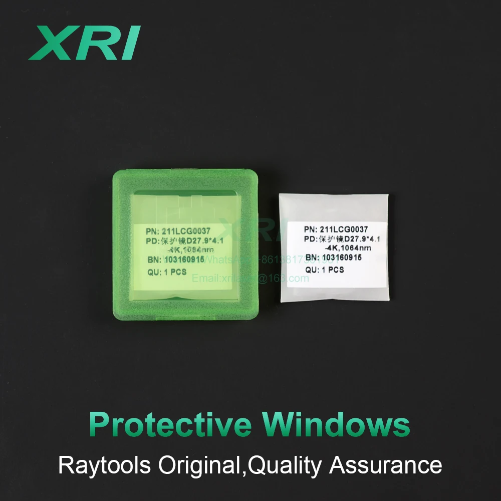 Fiber Laser Protection Window Lens Protective Windows Dia18/20/24.9/27.9/30/34/37 for WSX Precitec Raytools WSX Bodor Laser Head