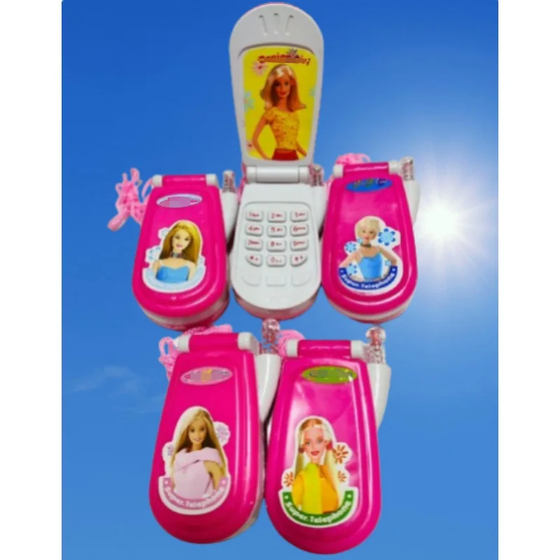 Lovely Children's Mobile Phone Toy Lighting Music Science And Education Parent-Child Interactive Kindergarten Holiday Gift