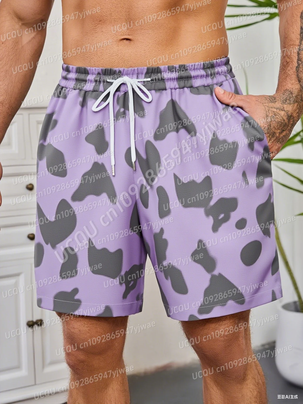 2025 мужские пляжные шорты, повседневные мужские брюки унисекс, летние мужские повседневные мужские пляжные шорты на шнурке, уникальные черные, белые шорты