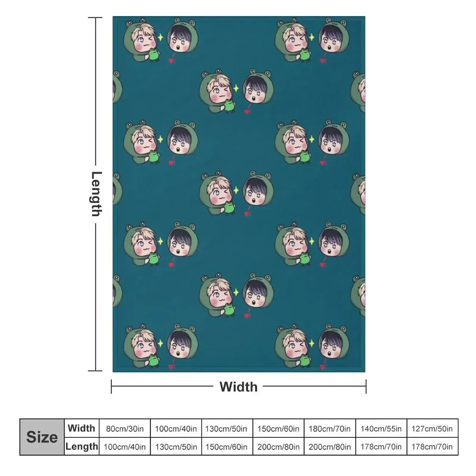 Frog Boys! Throw Blanket couch cozy soft plush fuzzy picnic outdoor blanket