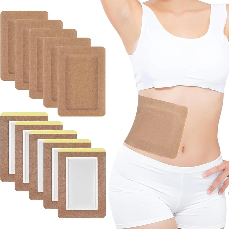 

Replacement Disposable Castor Oil Pack Self-Adhesive Universal Adhesive Navel Stickers Seepage Resistant Belly Button Protectors