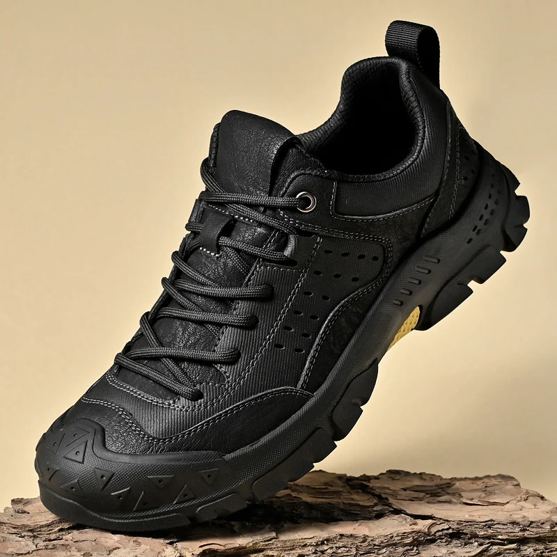outdoor-climbing-shoes-men's-thick-bottom-hiking-shoes-waterproof-non-slip-mountain-climbing-work-boots-breathable-shock-abso