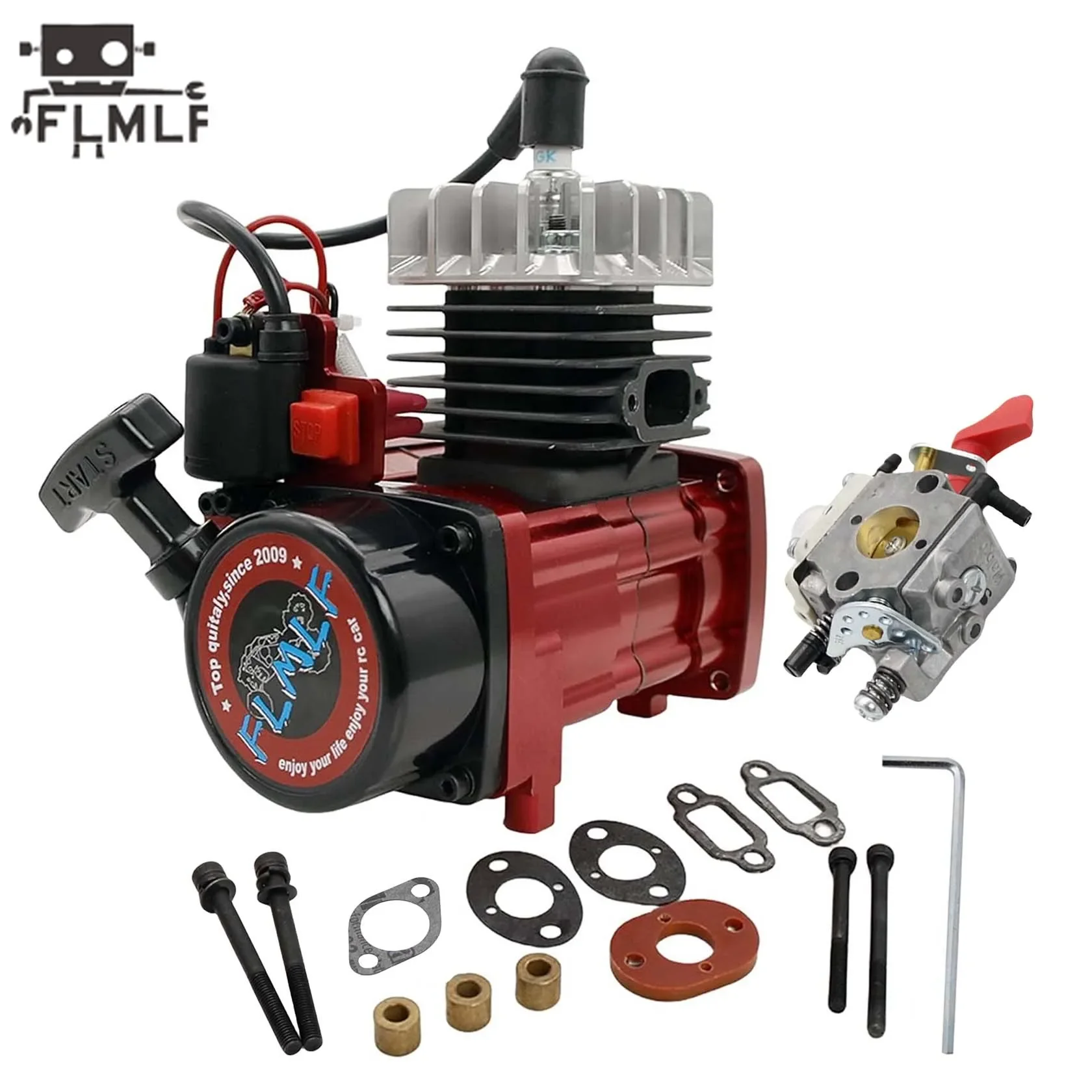 FLMLF Motore PRO 29cc di livello competitivo per 1/5 Losi 5ive-t Rofun Rovan LT King Motor X2 BAJA 5B 5T 5SC Camion Rc Parti di automobili