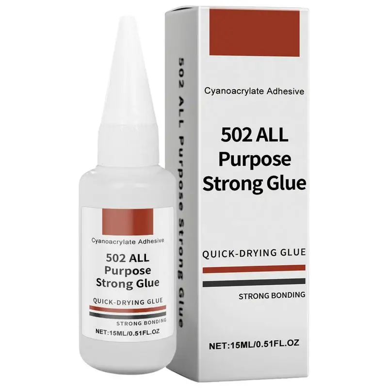 Tire Patch Glue Quick-drying Tire Glue 15ml Quick-drying Auto Tire Repair Adhesive Instant Super Glue For Vehicle Tire